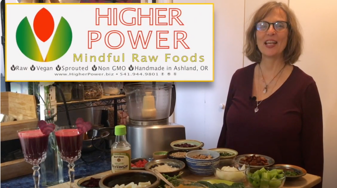 Higher Power Raw Foods RAW VEGAN Manicotti Recipe